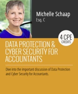 Data Protection & Cyber Security for Accountants – Preparing for the “When” – not “if”